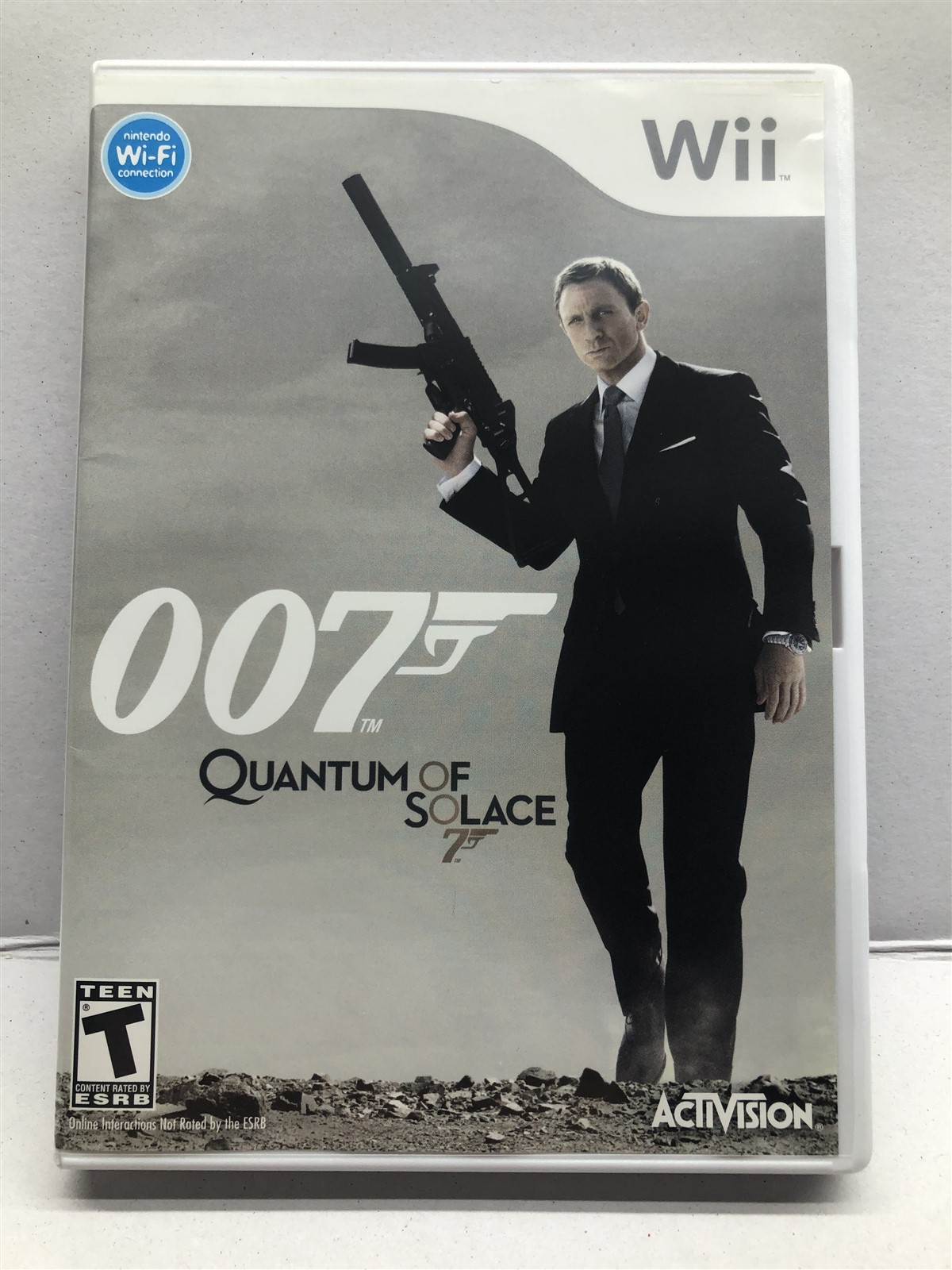 James Bond 007: Quantum of Solace – Nintendo Wii – Complete – Clean & Tested