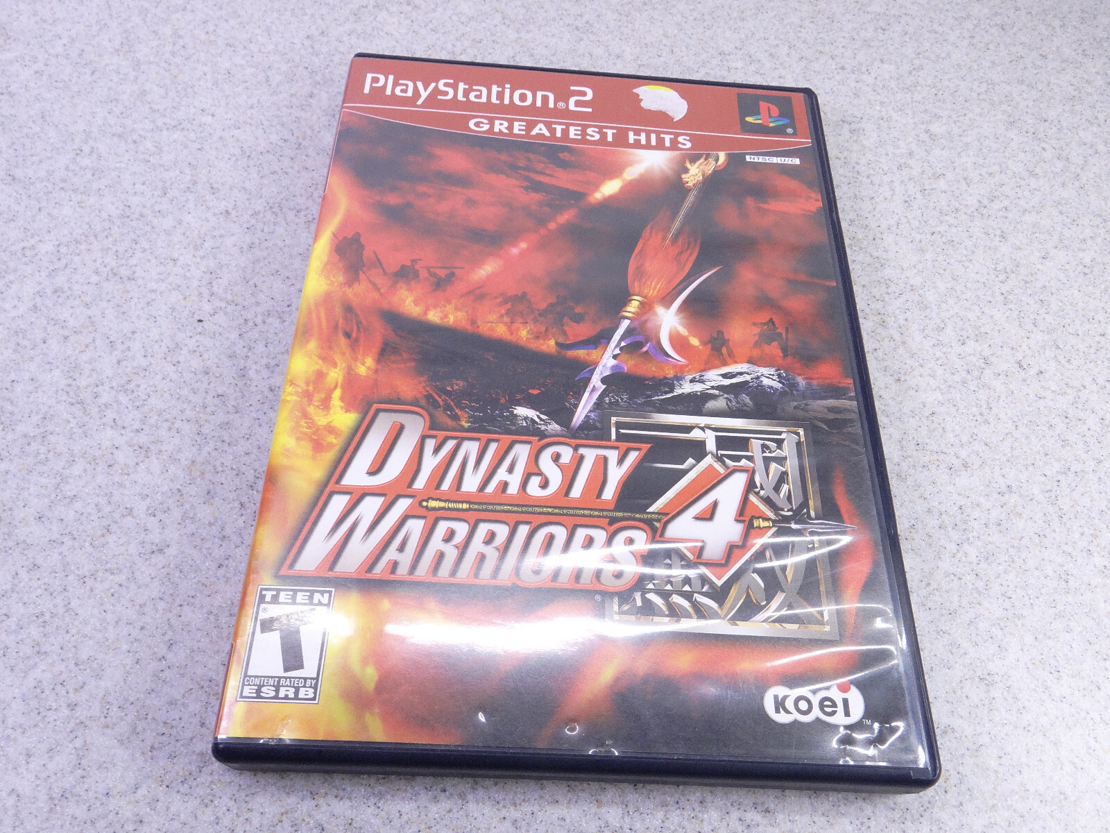 Dynasty Warriors 4 (Sony PlayStation 2, 2003) PS2 CIB Complete with Manual