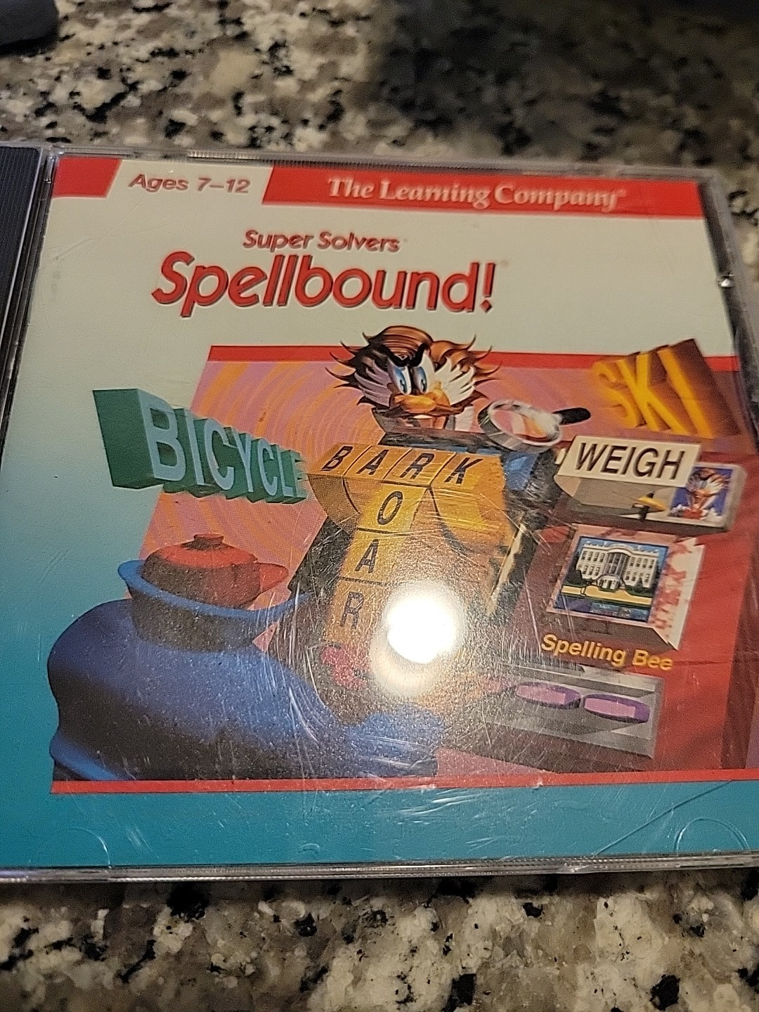 SUPER SOLVERS SPELLBOUND The Learning Company CD-ROM 1996 Ages 7-12 Education