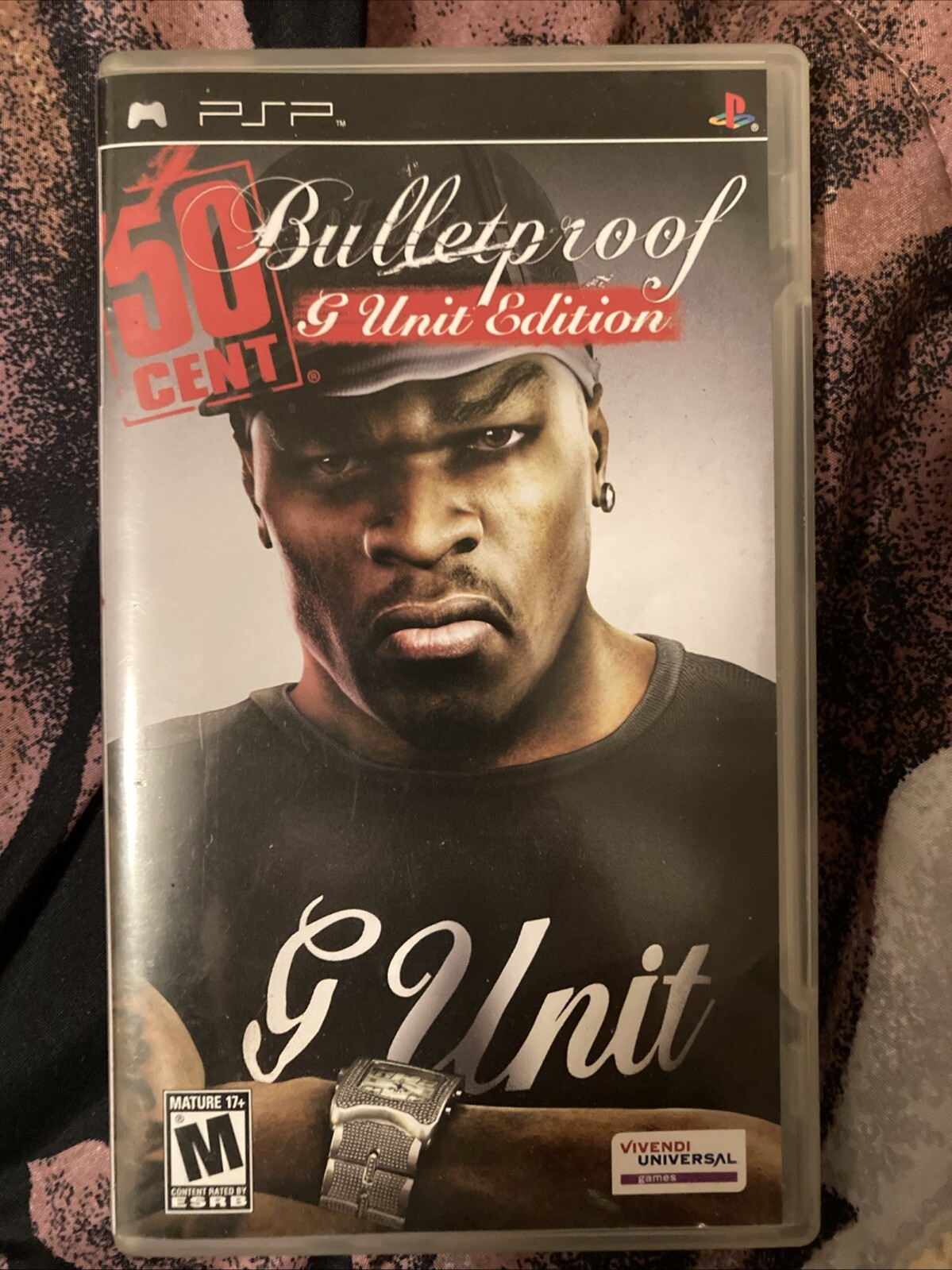 PSP GAME: 50 Cent Bulletproof G-Unit Edition PSP Sony PlayStation Portable 2006