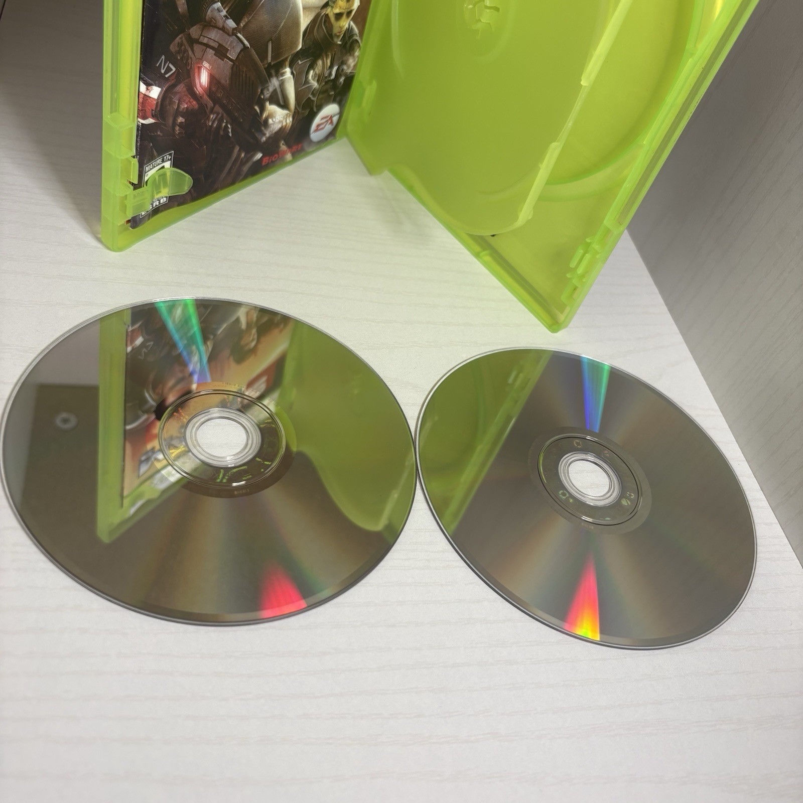 Mass Effect 1 2 3 Trilogy (Microsoft Xbox 360) Bundle of Three Games
