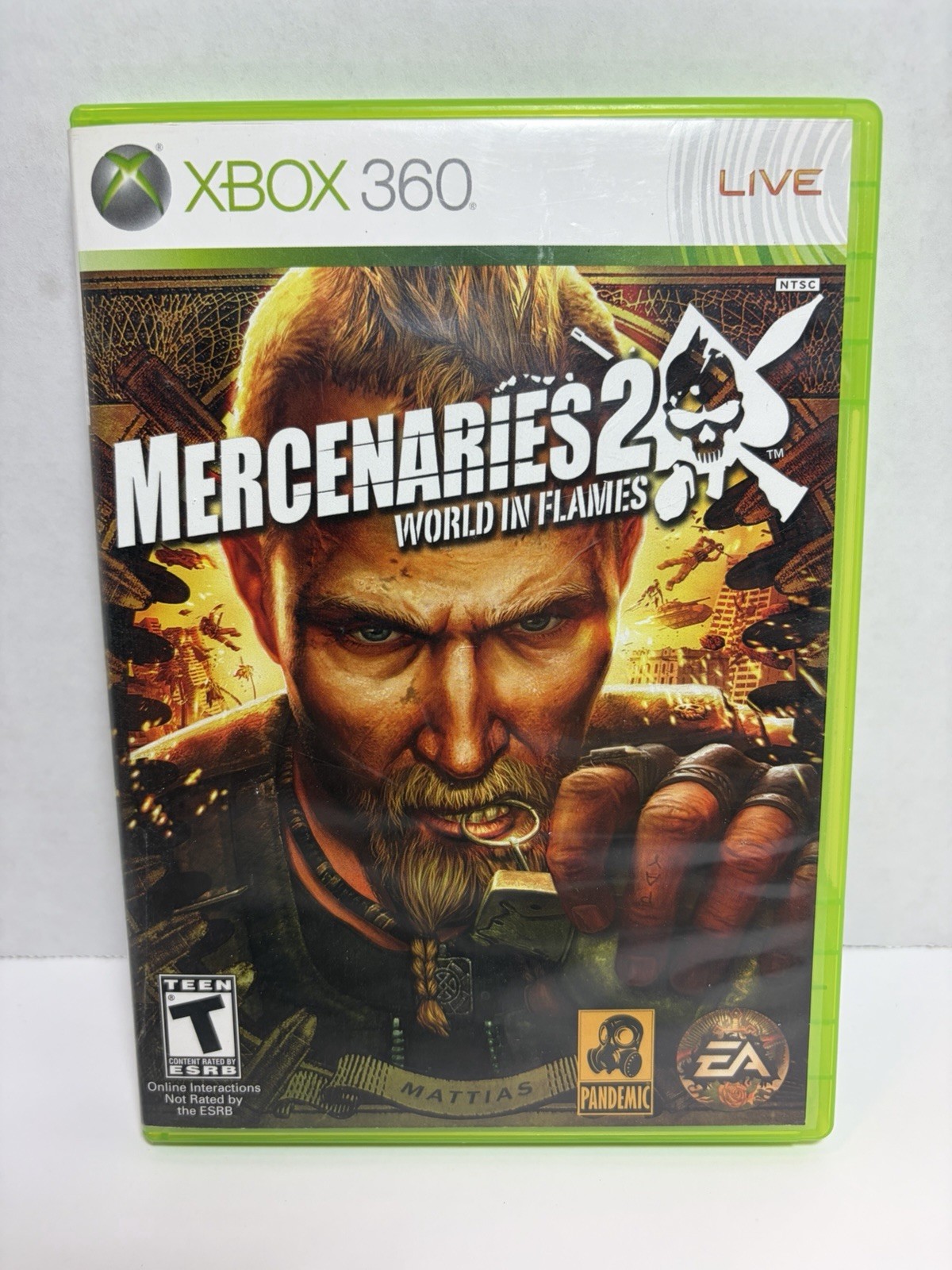Mercenaries 2: World in Flames (Xbox 360) Complete – Good Disk – Tested