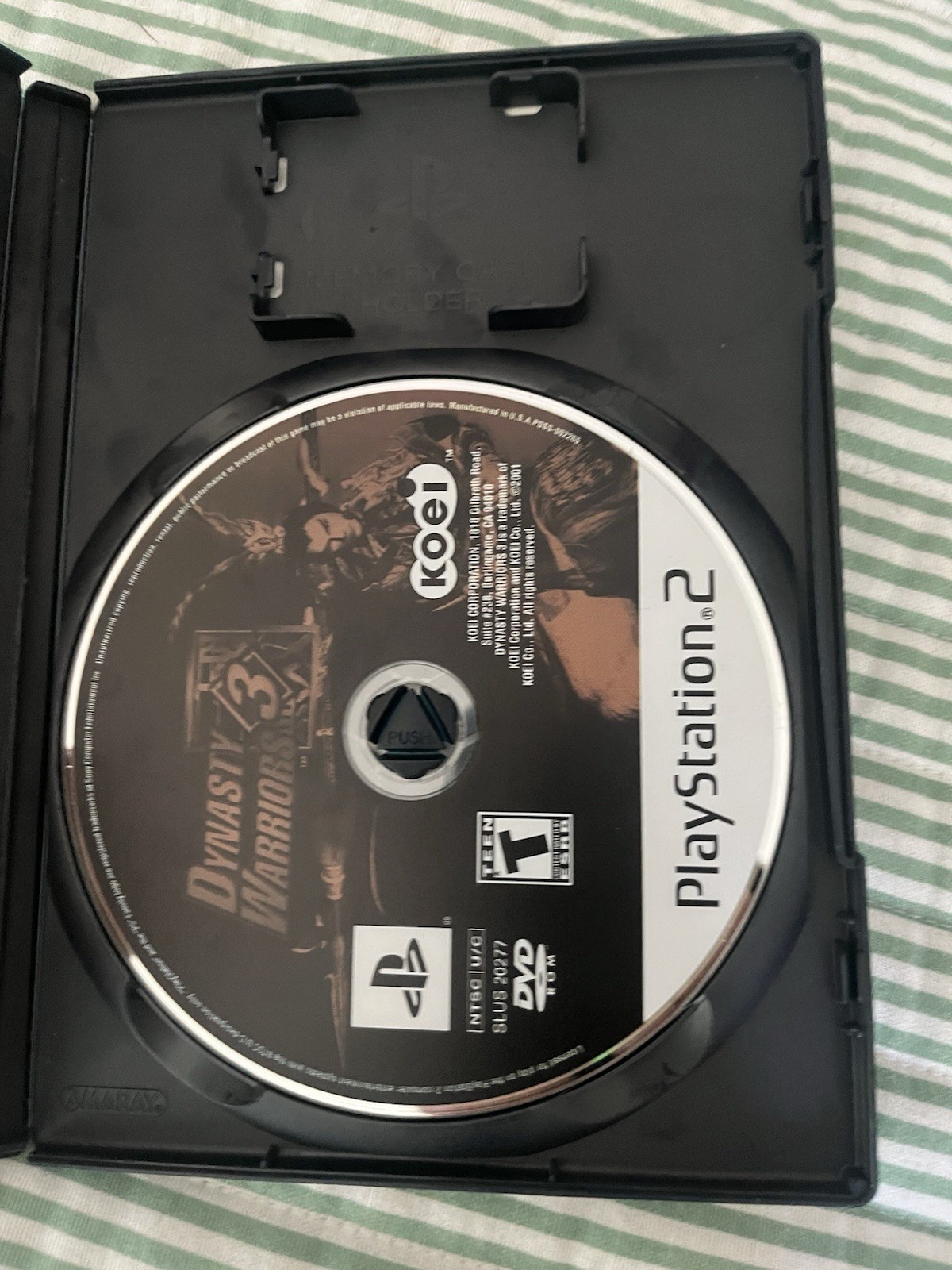 Dynasty Warriors 3; CIB (Sony PlayStation 2, 2001)
