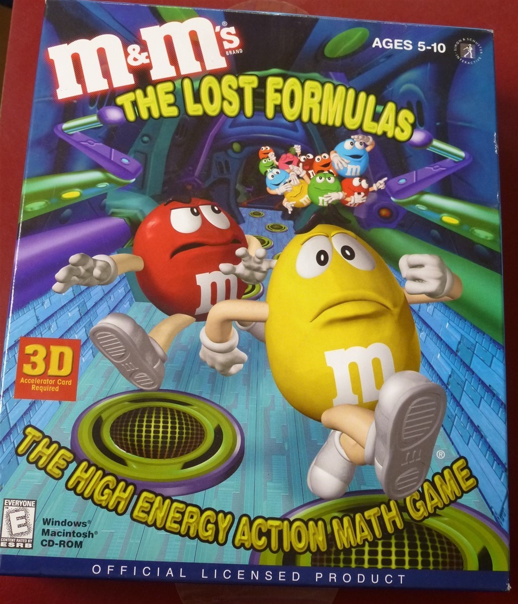 Video Game PC M&M’s The Lost Formulas Vintage NEW NOT SEALED READ !!