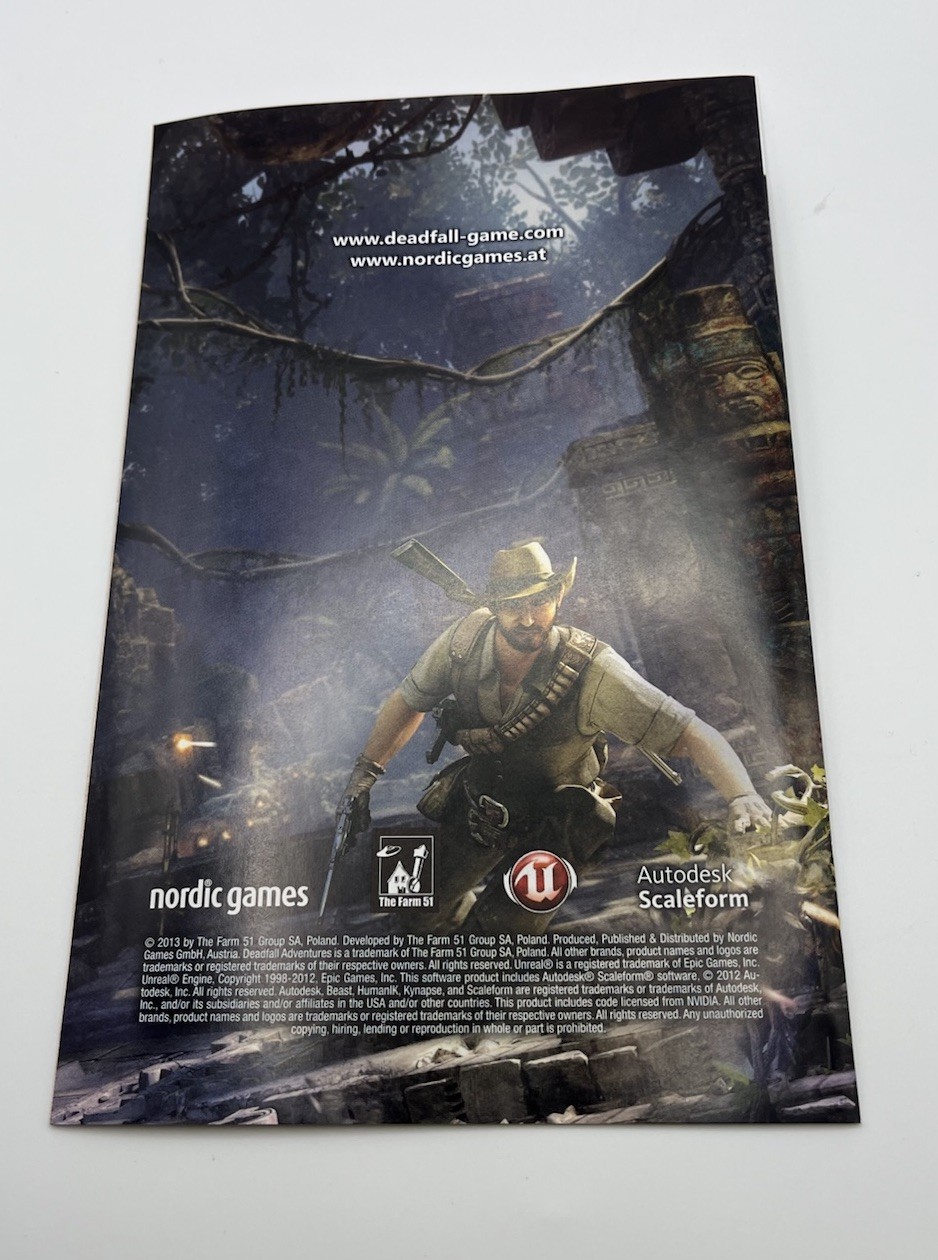 Deadfall Adventures (Microsoft Xbox 360, 2013)