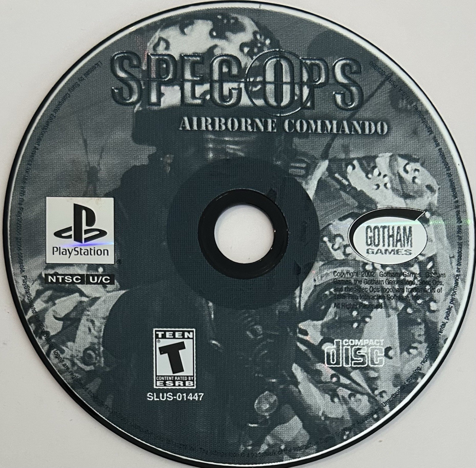 Spec Ops: Airborne Commando (PlayStation, PS1) DISC ONLY | NO TRACKING | M76