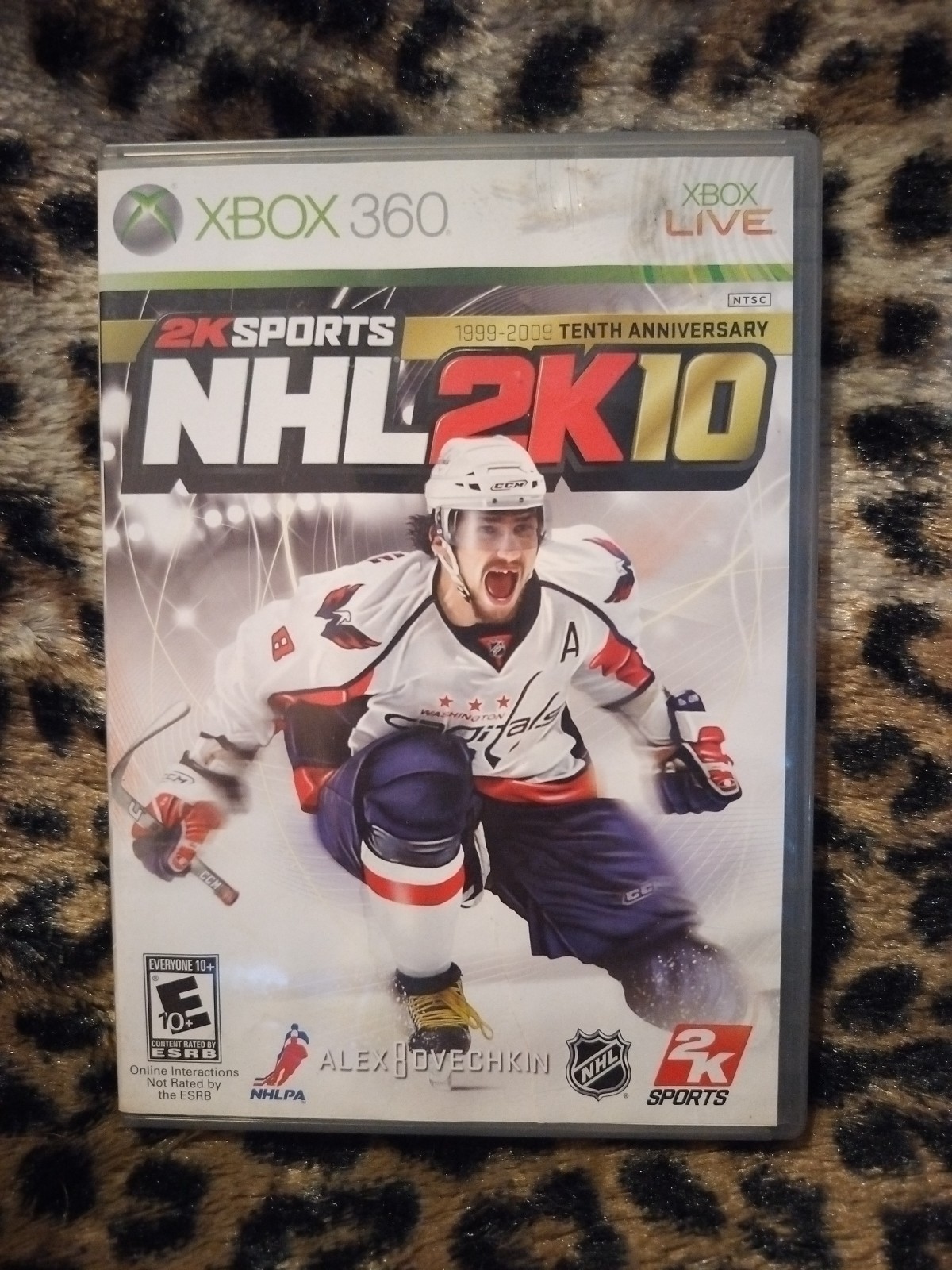 NHL 2K10 1999-2009 Tenth Anniversary (Microsoft Xbox 360, 2009) Working Booklet