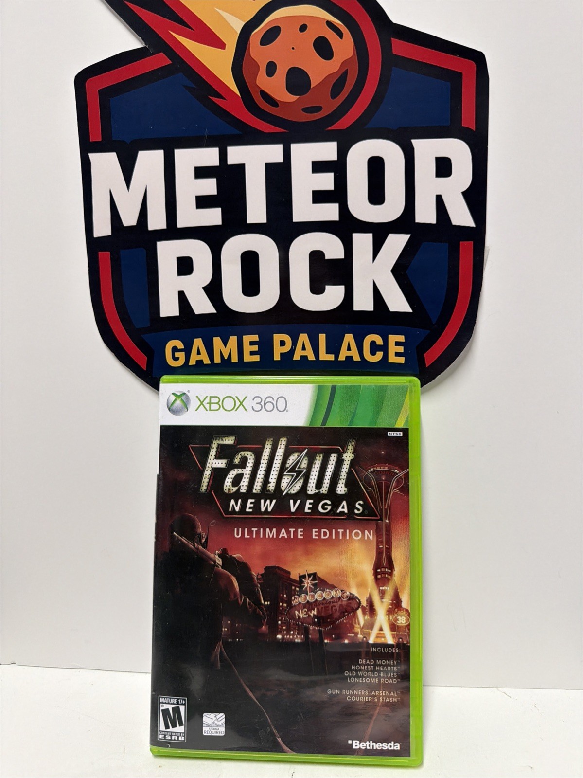 Fallout New Vegas Ultimate Edition (Microsoft Xbox 360) Clean Game Discs Tested