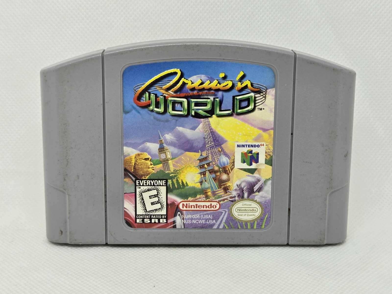 Cruis’n World (Nintendo 64, 1996) Cartridge Only Tested & Works SHIPS FAST