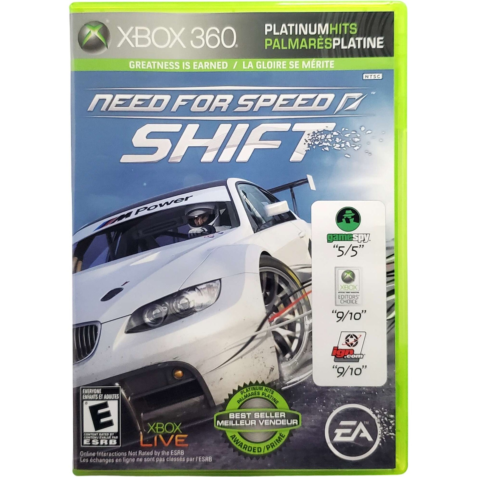 Need For Speed Shift Platinum Hits – Microsoft Xbox 360 Pristine 1Y Guarantee