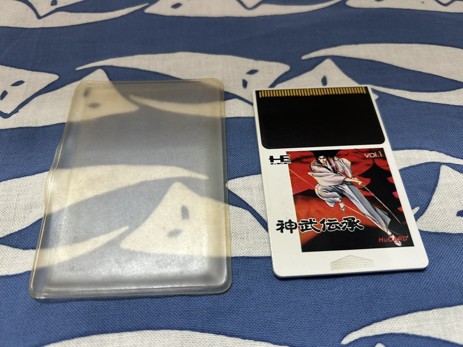 JINMU DENSHO PC Engine Hu Card TurboGrafx-16 PCE Japan JP Game w/Instruction VG