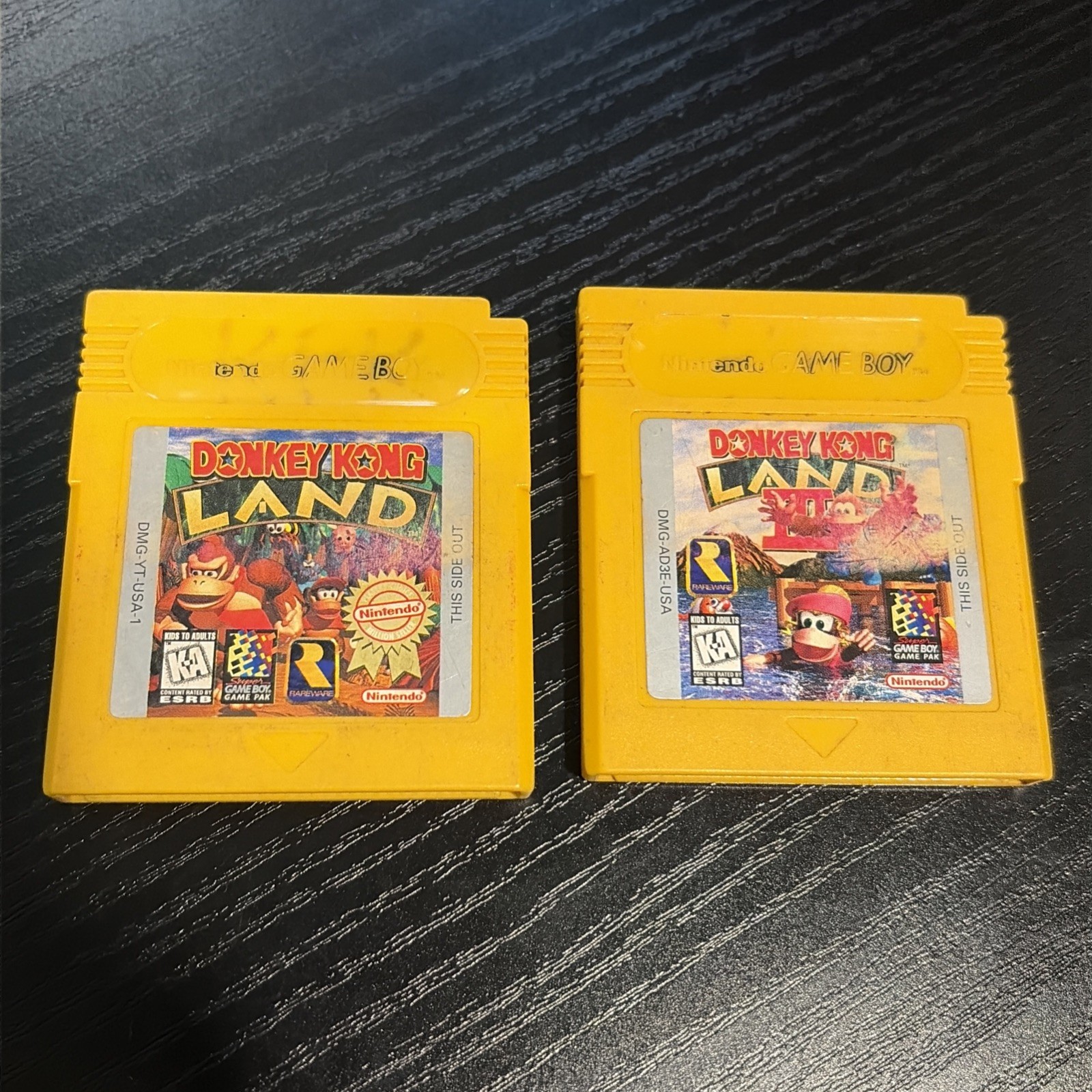 Donkey Kong Land + 3 LOT (Nintendo Game Boy, 1995) Cartridge Only- Tested