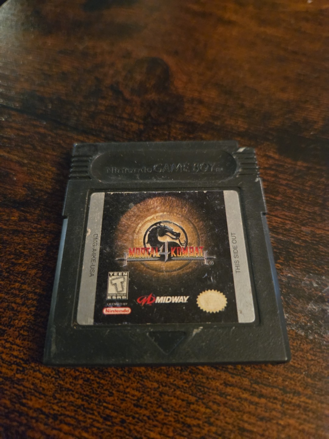 Mortal Kombat 4 – Nintendo Gameboy Color GBC Cartridge Only