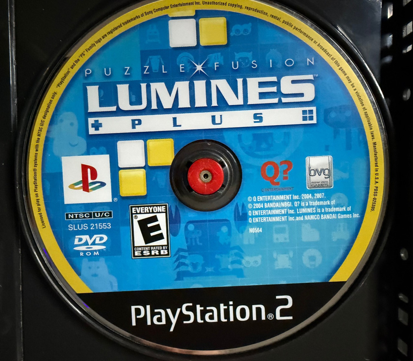 Lumines Plus (DISC ONLY) – Sony PS2 – BVG Games – Acceptable Condition