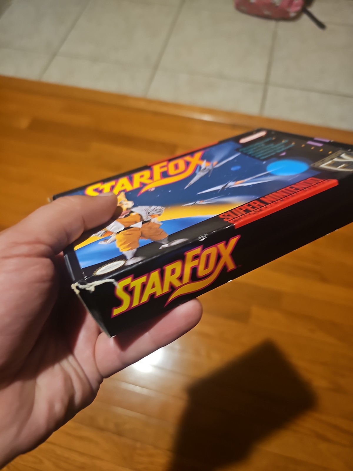 Star Fox Super Nintendo Game Very Good Condition Collectible Super FX Manual Box