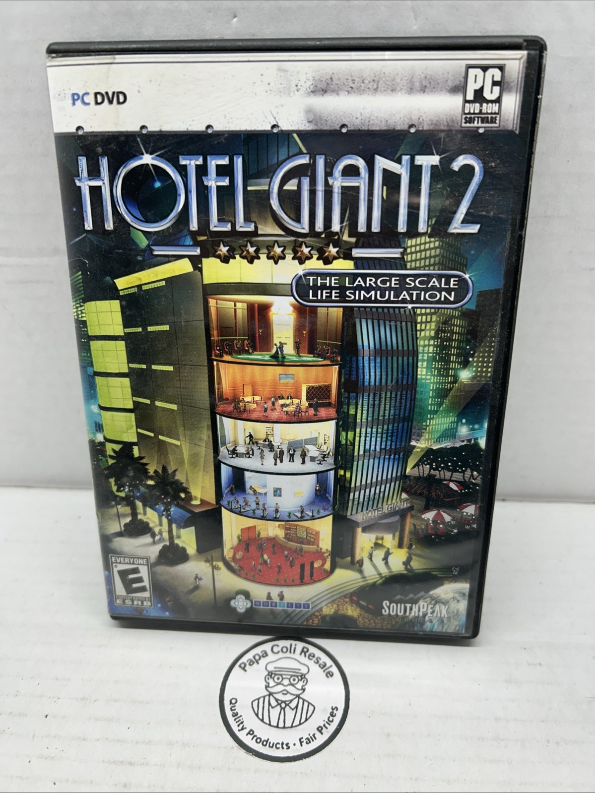 Hotel Giant 2 – PC, 2010, SouthPeak, Win 98+, Fast Shipping