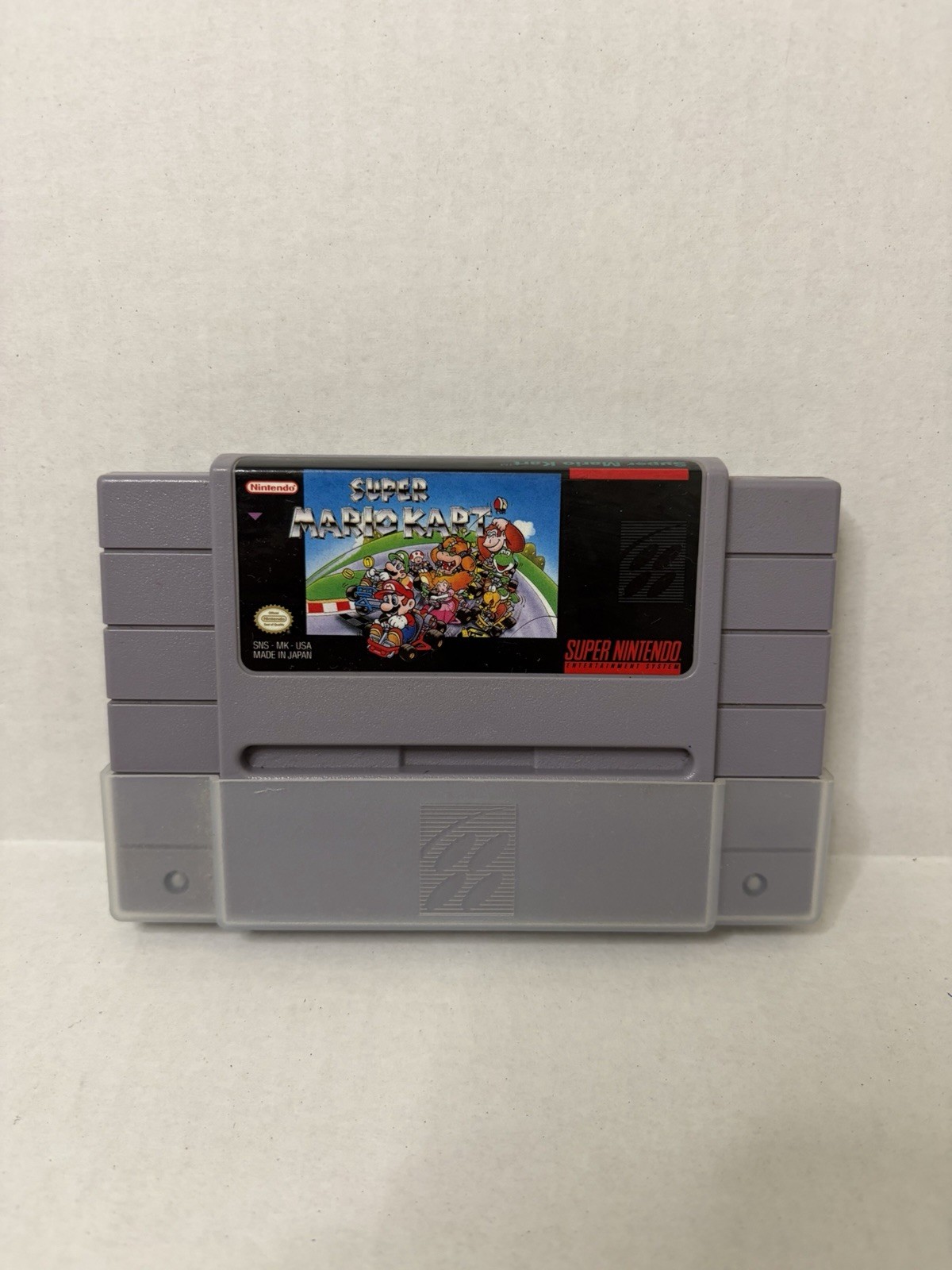 Super Mario Kart (Super Nintendo Entertainment System, 1992) TESTED Cart Only