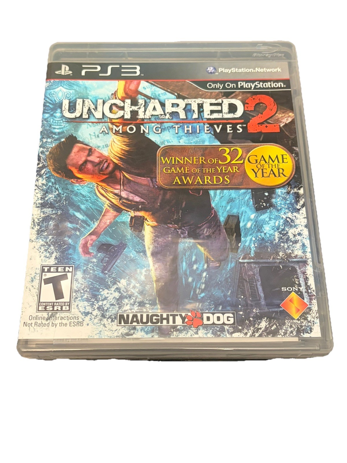 Uncharted 2: Among Thieves (Sony PlayStation 3, 2009) Complete PS3 CIB Sealed
