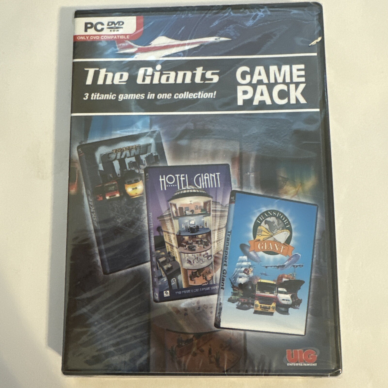 The Giants Pack: Traffic Giant, Hotel Giant & Transport Giant PC VIDEO GAME