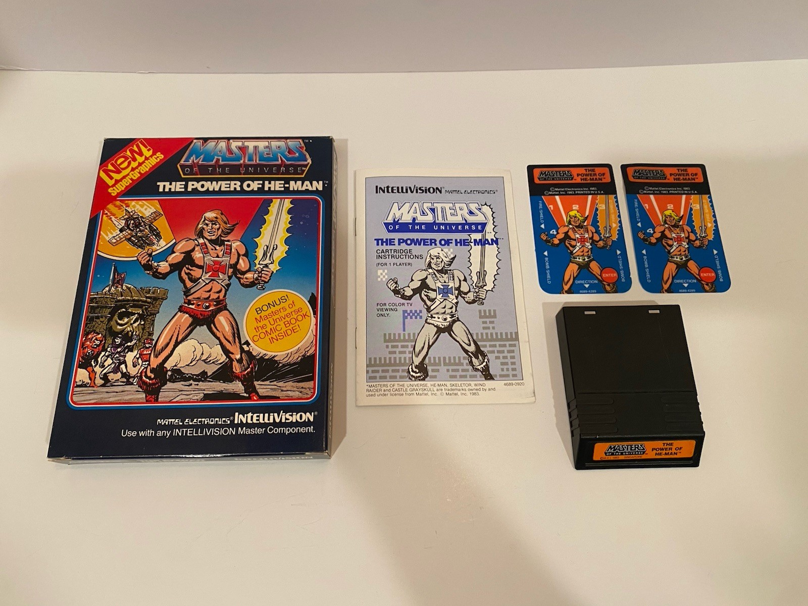 Masters of the Universe: The Power of He-Man (Intellivision, 1983) Great Box