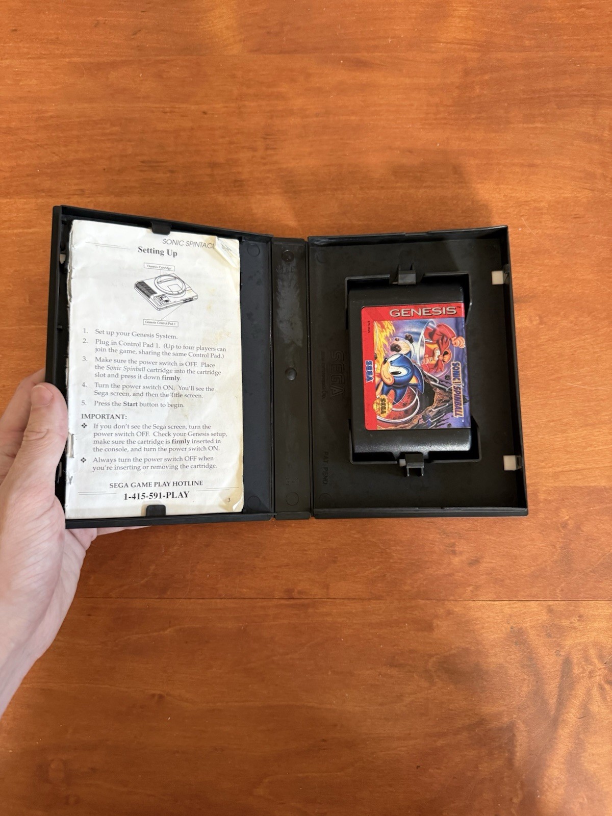 Sonic The Hedgehog Spinball (Sega Genesis) CIB Complete & Tested – Ships Fast