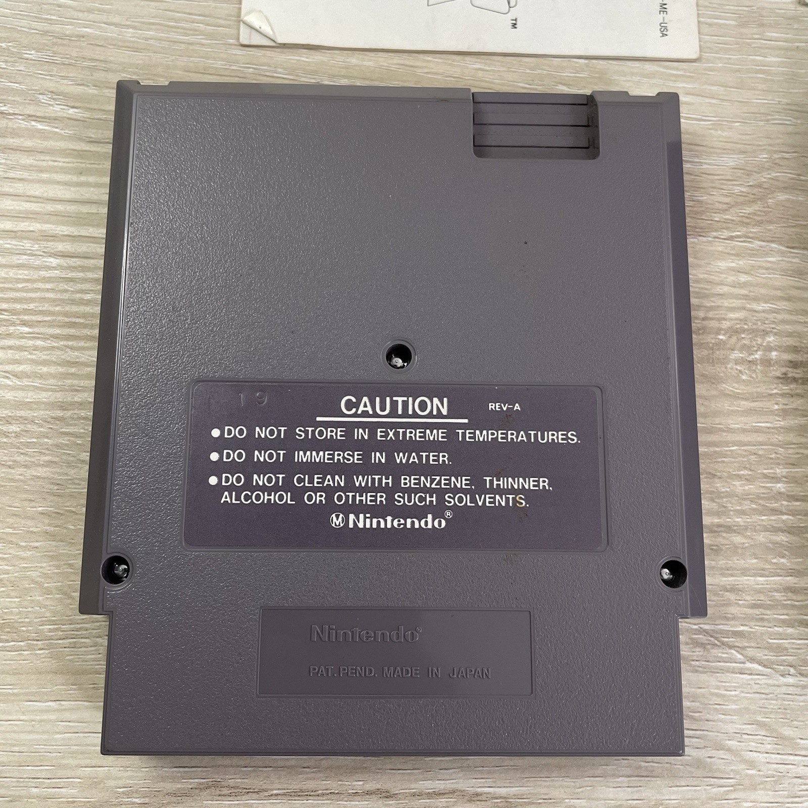 Metal Gear (Nintendo NES, 1988) Complete CIB Game w/ Box Manual Map Authentic