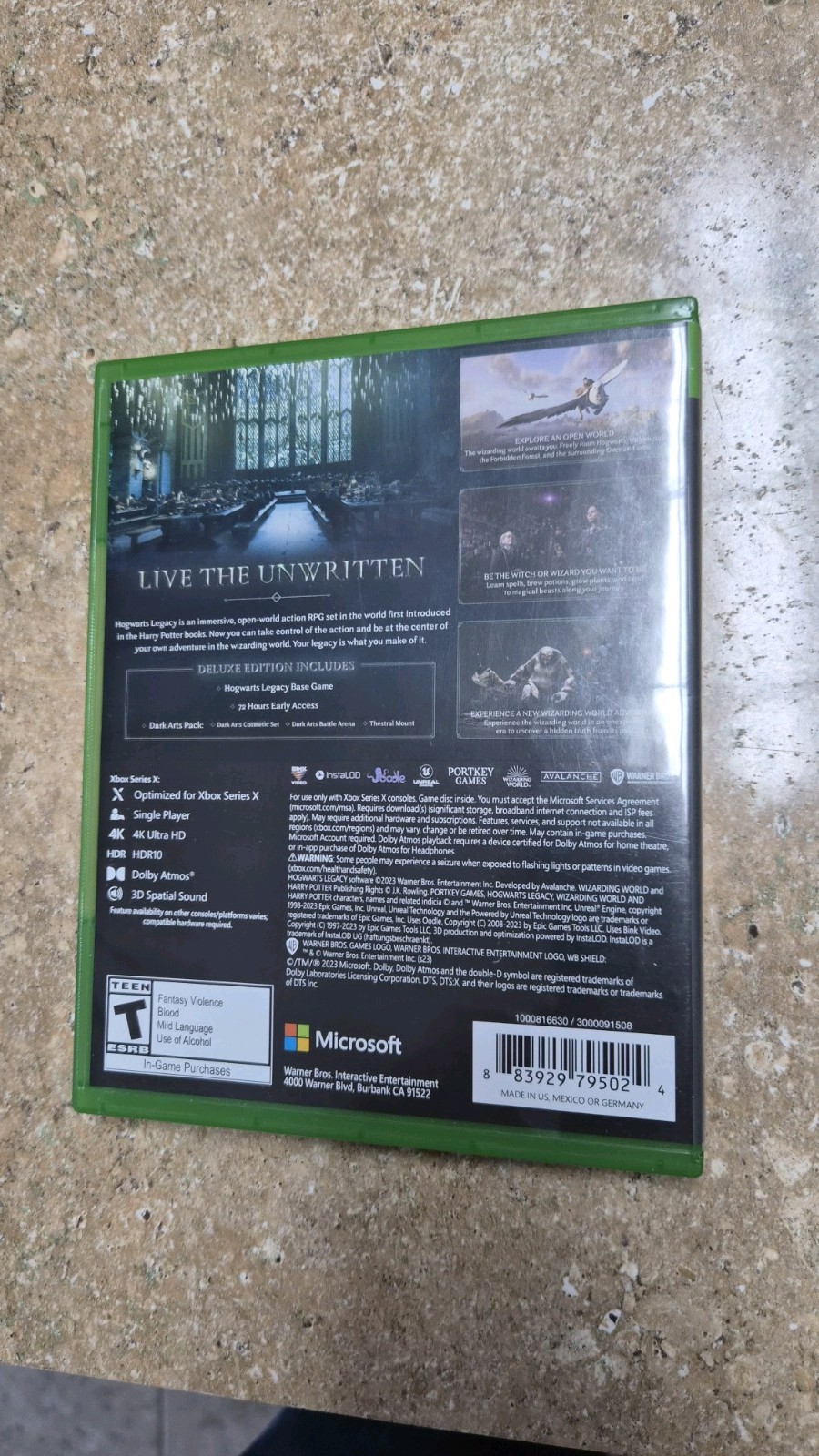 Hogwarts Legacy – Deluxe Edition (Microsoft Xbox Series X|S) Codes NOT Available