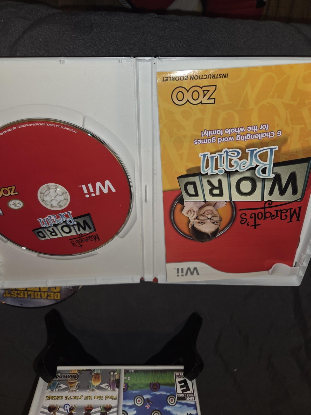 Wii Game Lot (4) Various Titles (2) Disc Only (2) Cib
