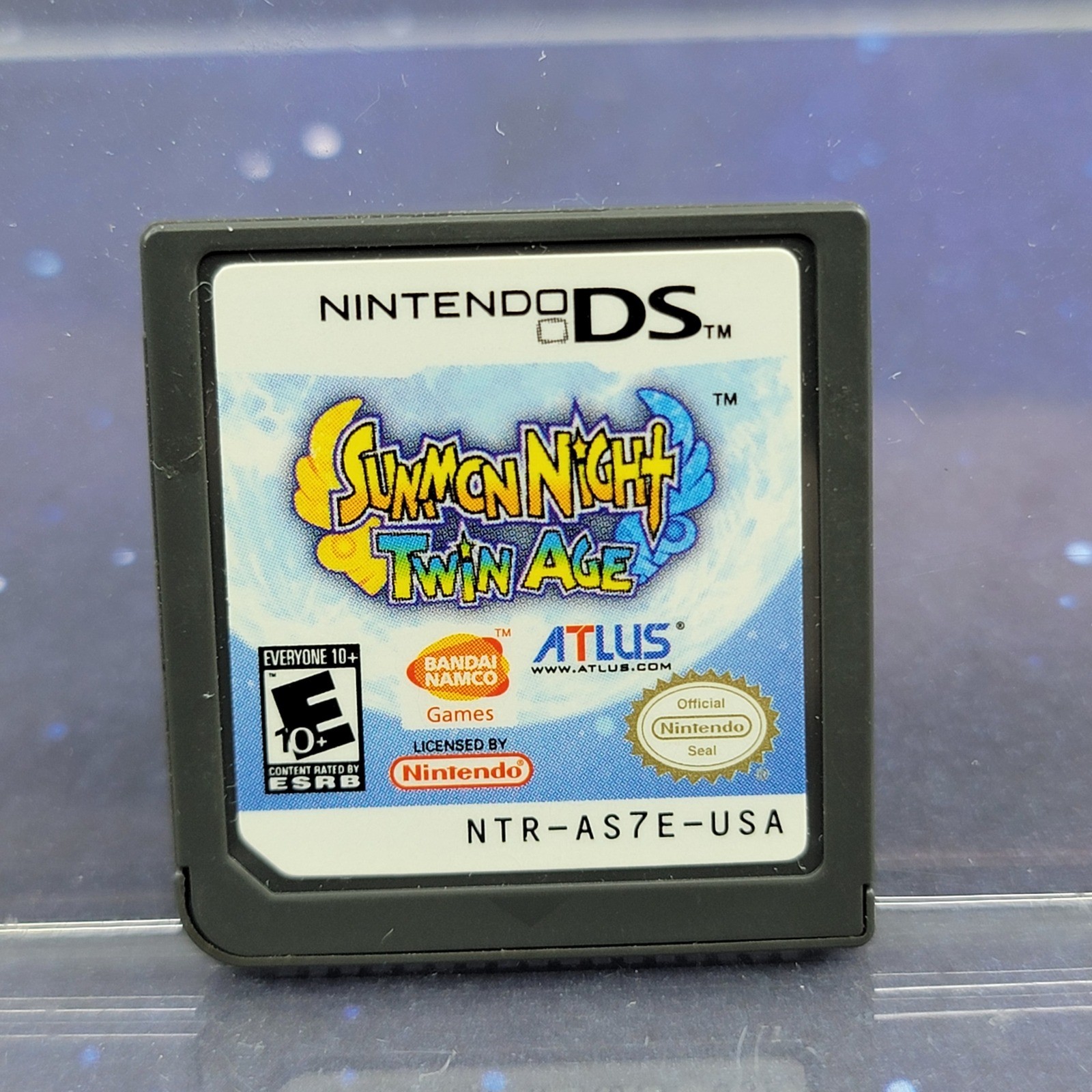 Summon Night Twin Age Nintendo DS Game Atlus NTR-AS7E-USA Authentic Cartridge