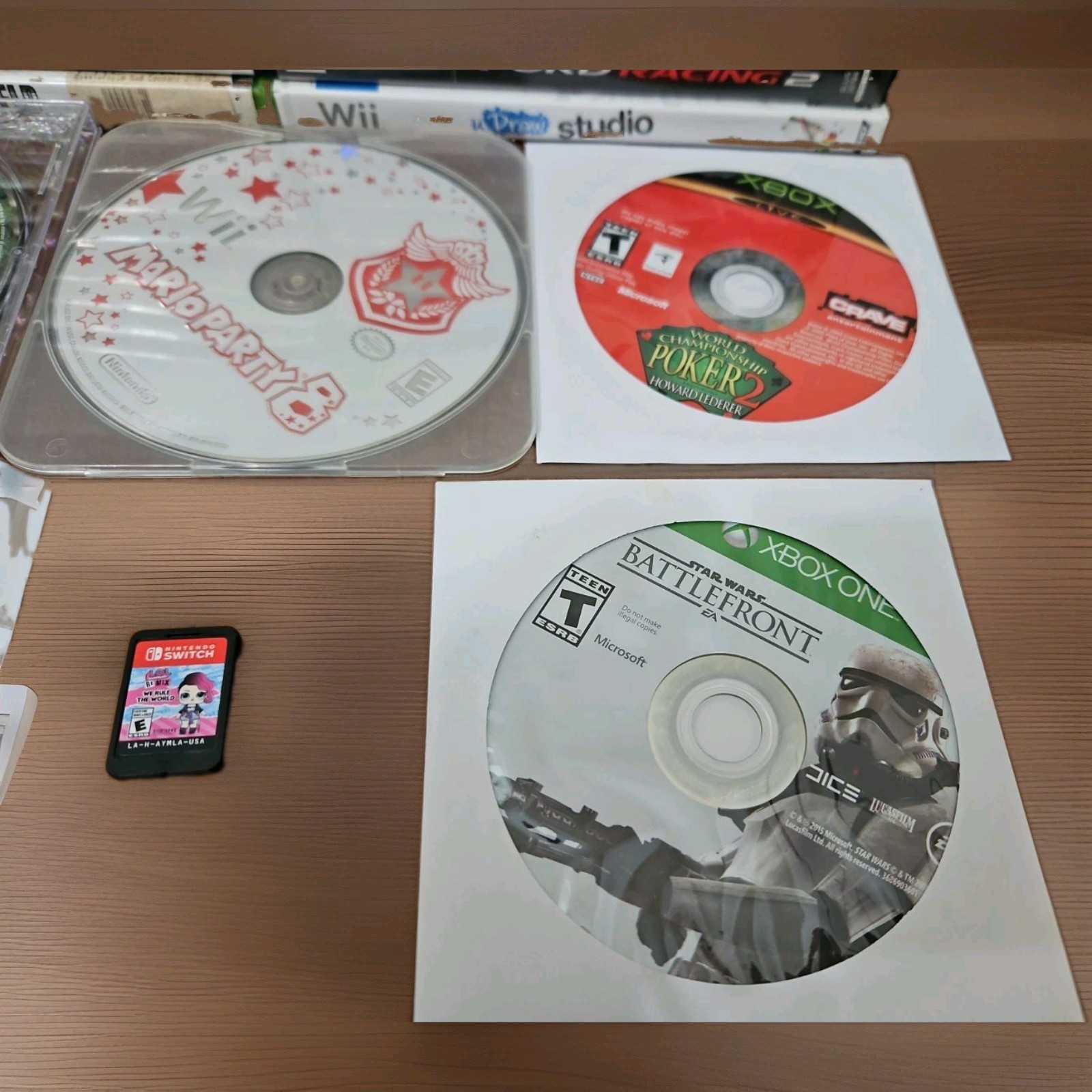Lot of 22 Video Games Various Conditions As Is Parts or Repair Wii PS2 Xbox 36