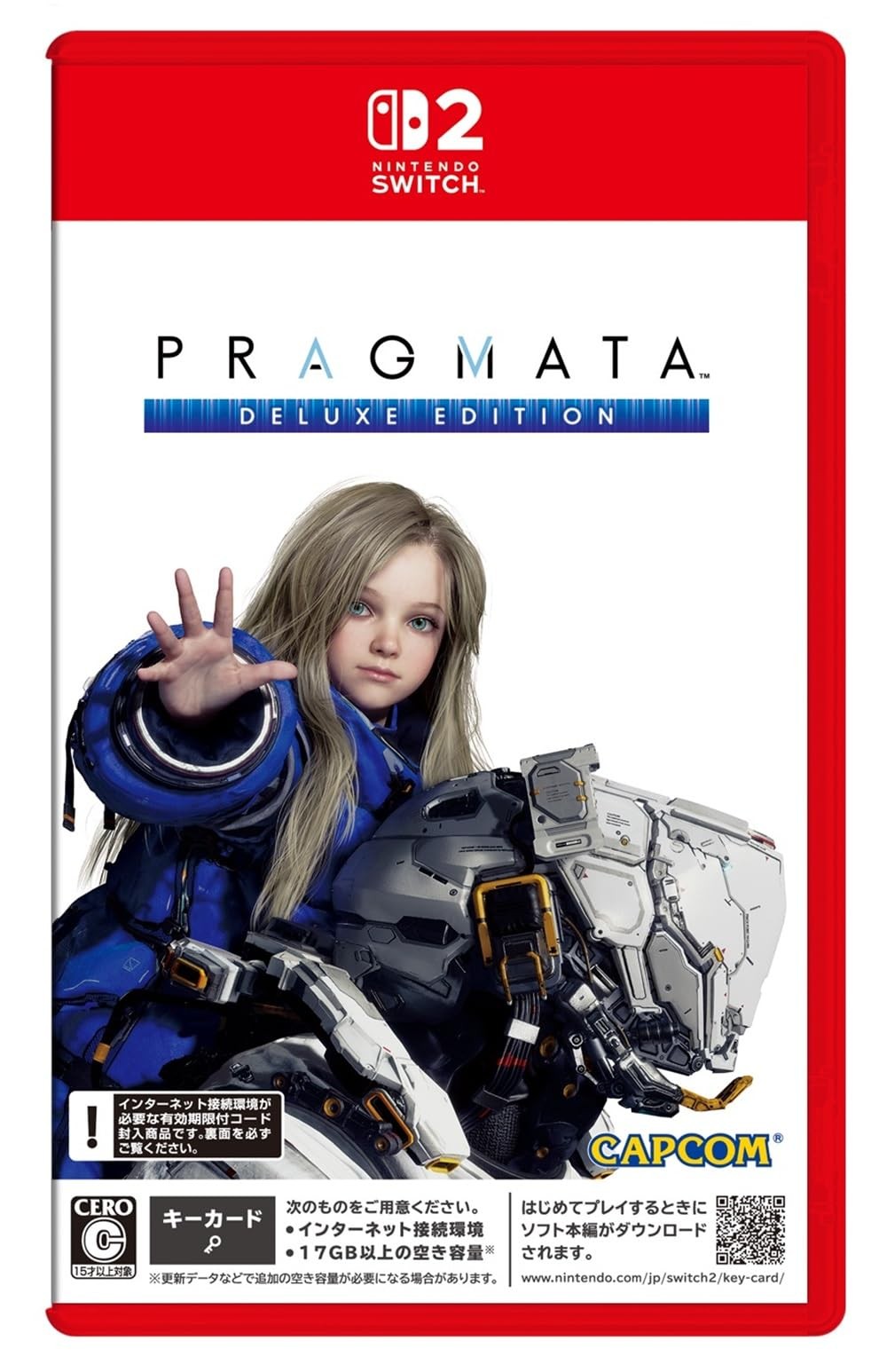 Pragmata Deluxe edition Nintendo Switch 2 Game Soft Capcom JAPANESE
