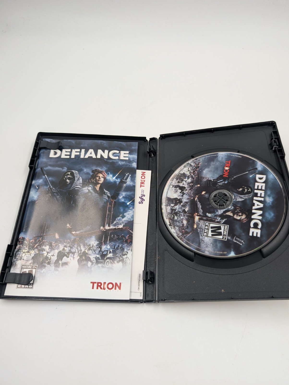 Defiance PC DVD-ROM software game RATED M