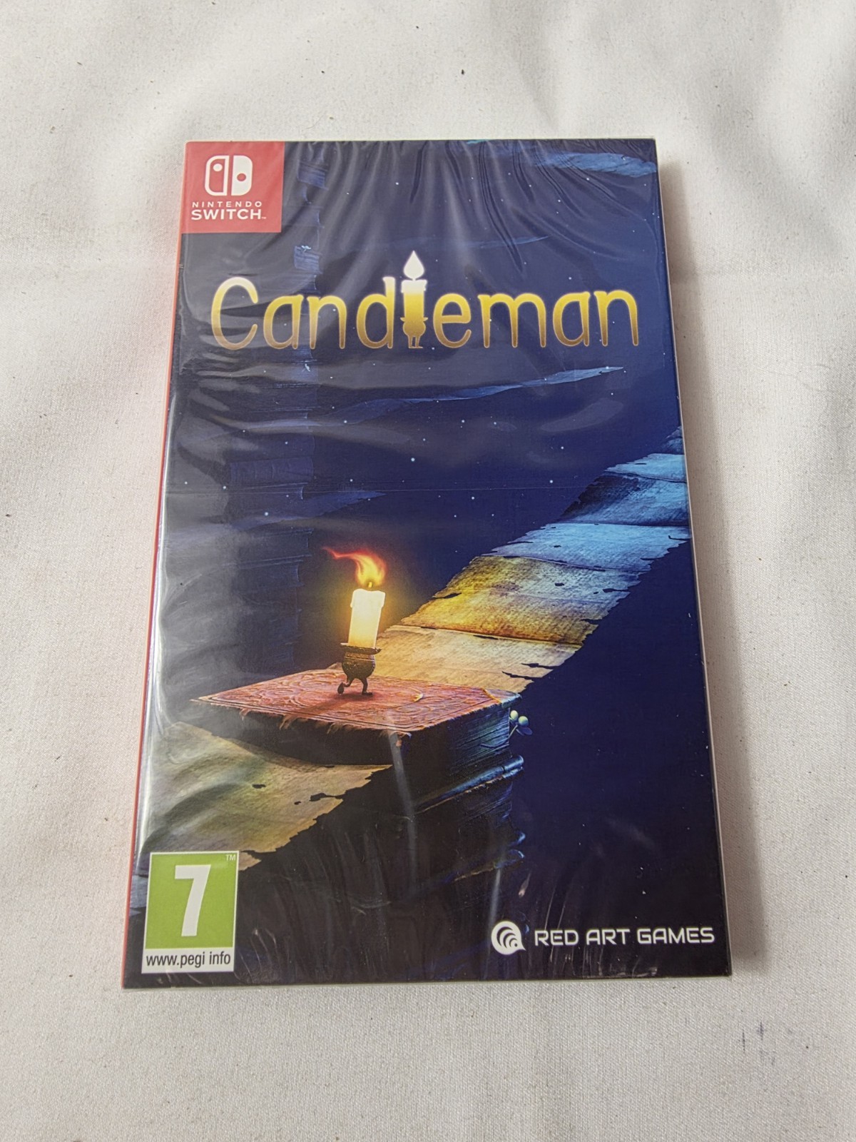 Candleman Nintendo Switch Red Art Games Standard Edition New Sealed