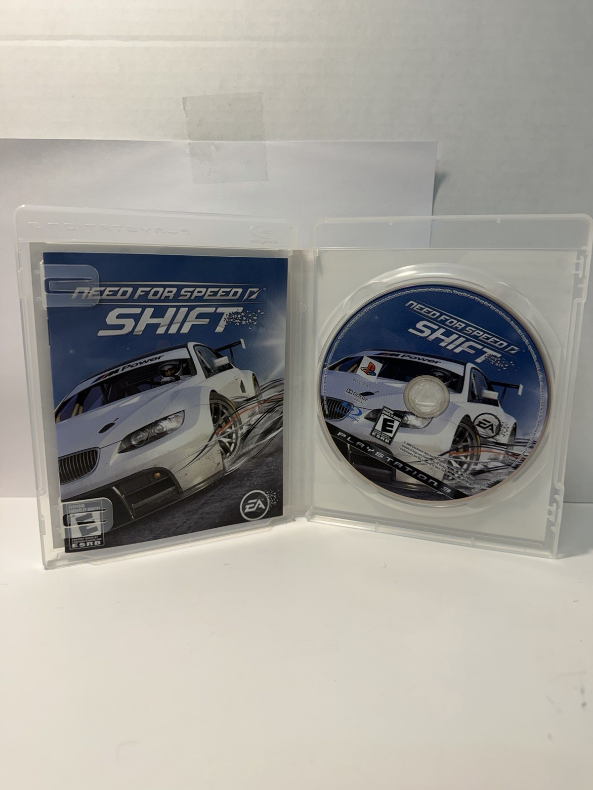 Need for Speed: Shift PS3 NTSC-U/C 2009 E w/ Case & Manual tested and working
