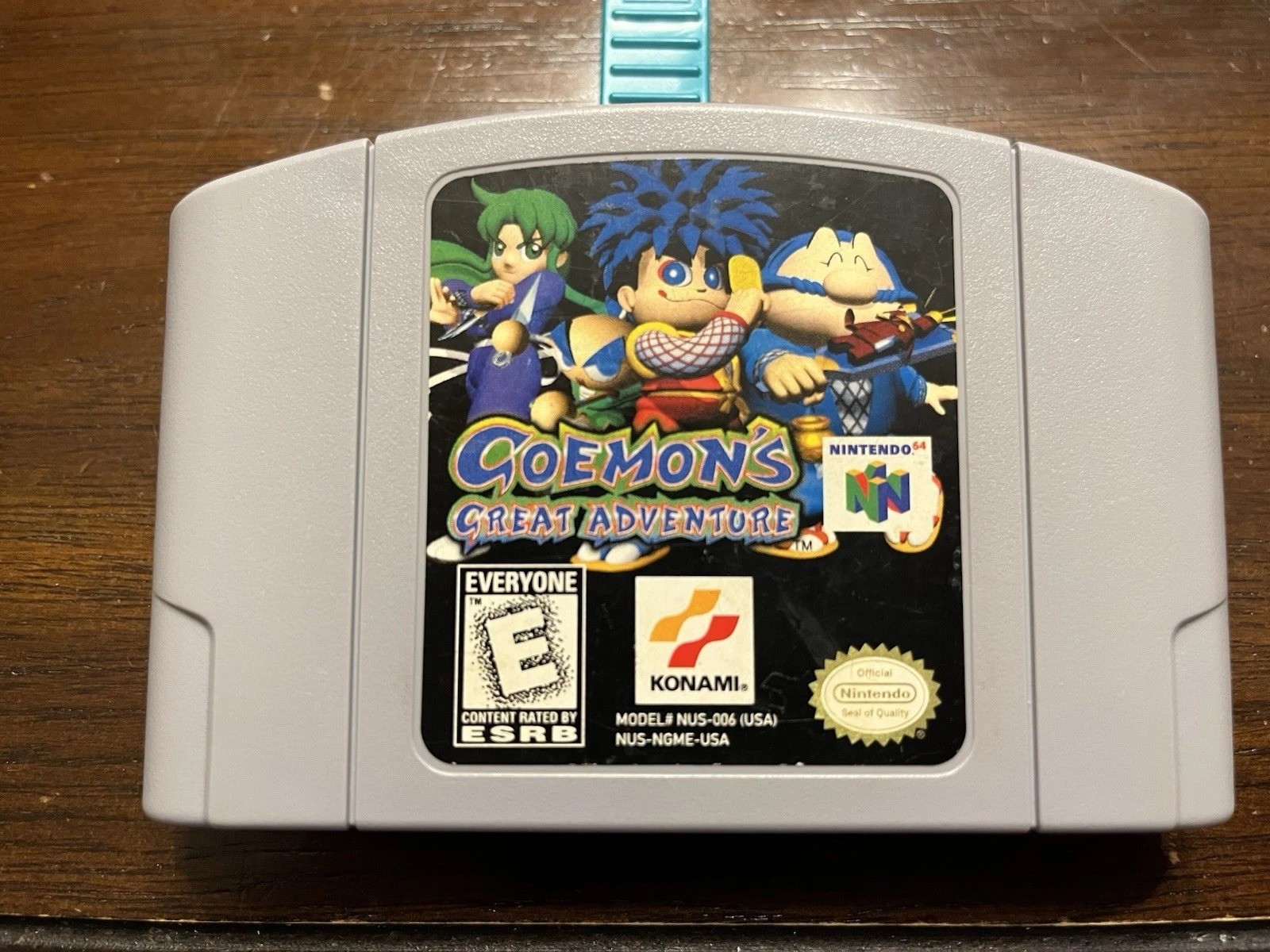 Goemon’s Great Adventure N64 Game Cartridge for Nintendo 64 Retro Action Game