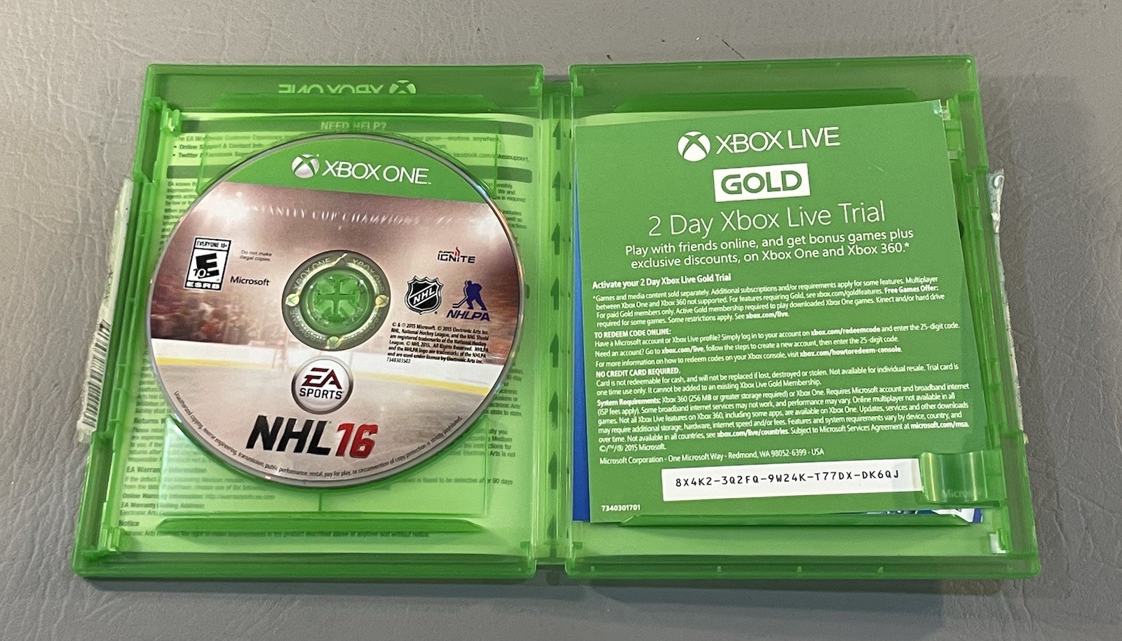 Microsoft Xbox 1-Games:GFAuto,Fifa15,NHL16,Madden,Battlefield1,CallofDuty,Thief