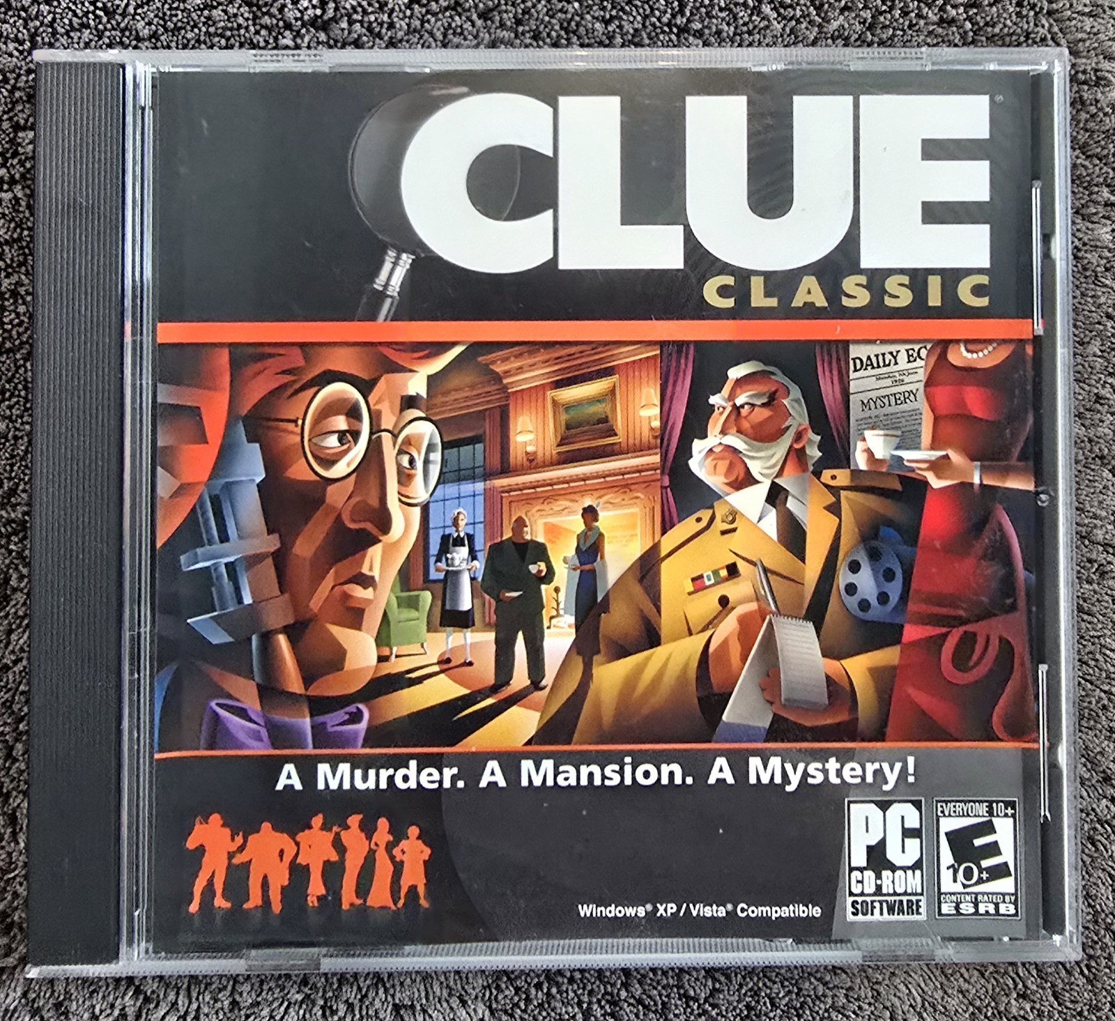 Clue Classic A 2008 Single-player Interactive Video Game for The PC. No Manual
