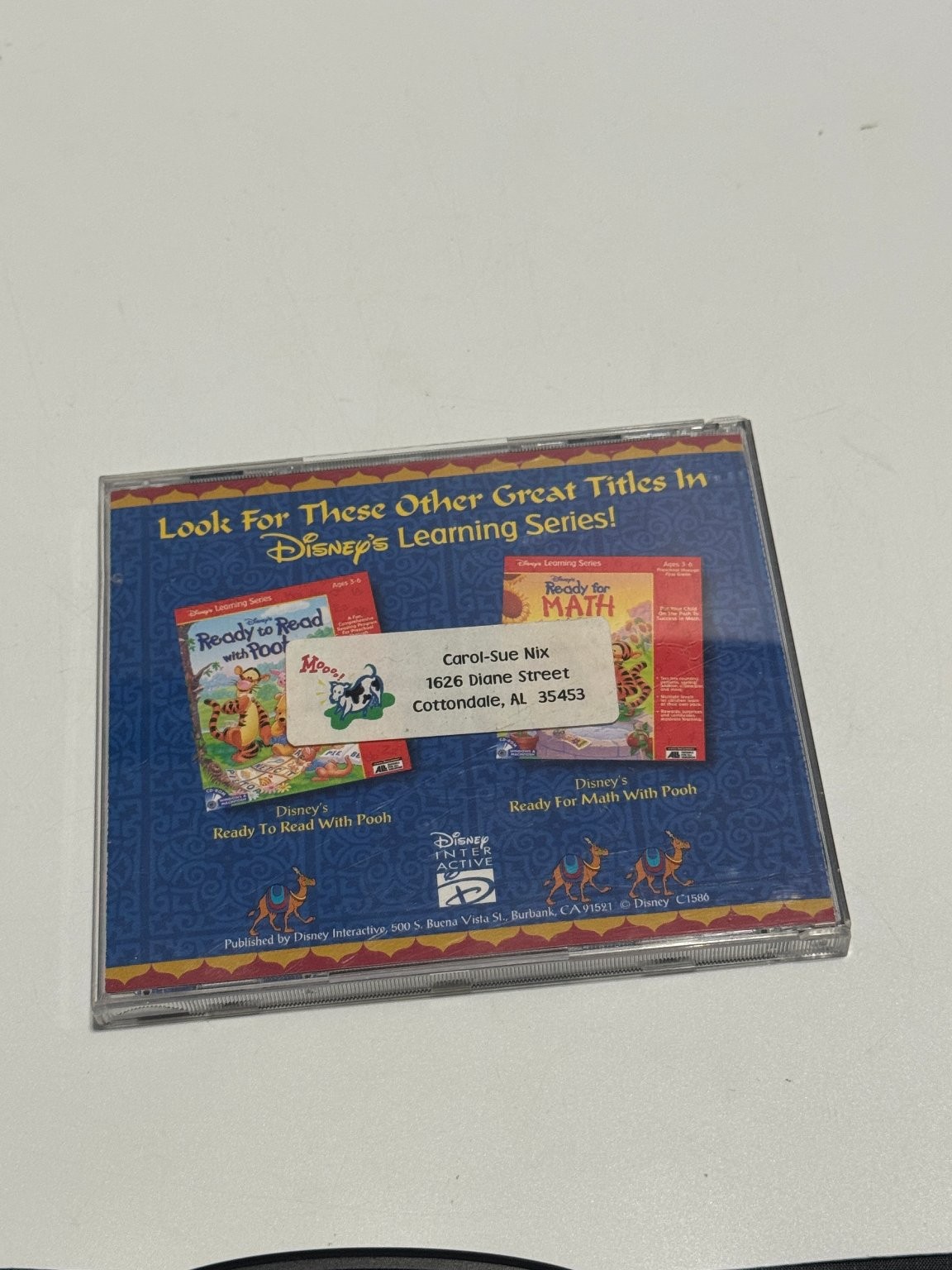 Disney’s Math Quest with Aladdin PC Windows Mac CD-ROM Educational Game