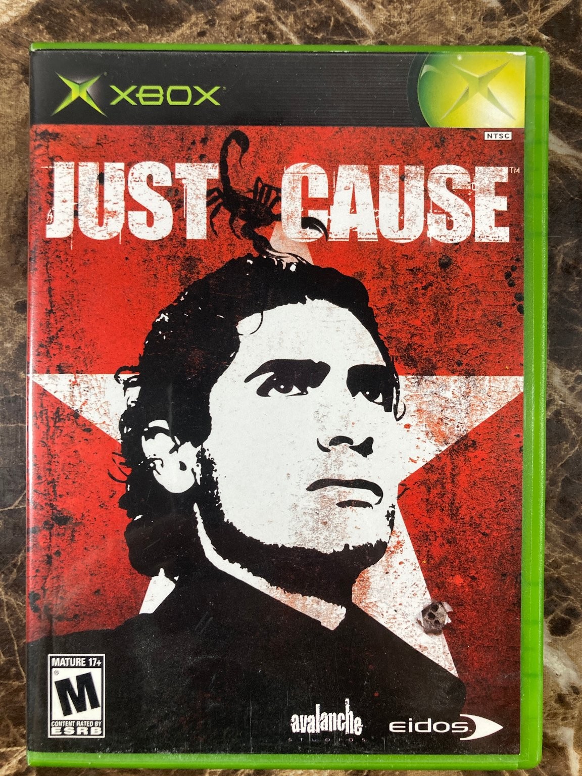 Just Cause Xbox Video Game 2006 NTSC Action Adventure Single Player Mature CIB