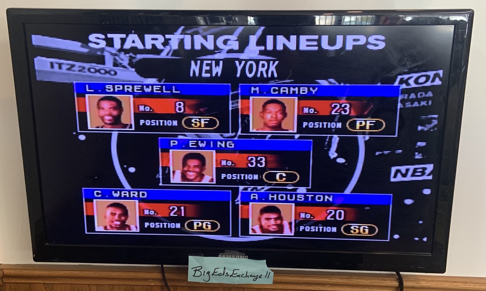 In the Zone 2000 *TESTED* (NBA, N64, Authentic) Cartridge only