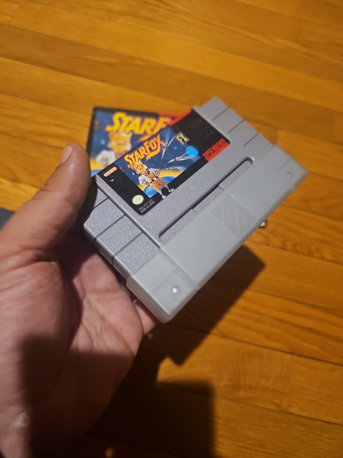 Star Fox Super Nintendo Game Very Good Condition Collectible Super FX Manual Box
