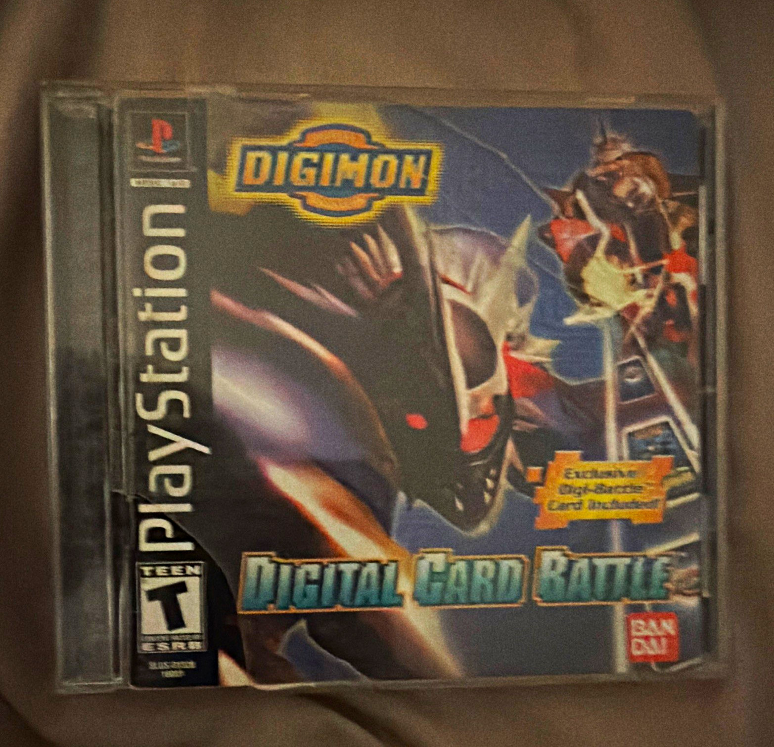 Bandai Digimon Digital Card Battle Sony PlayStation 1 PS1 T 2000 NTSC-U/C