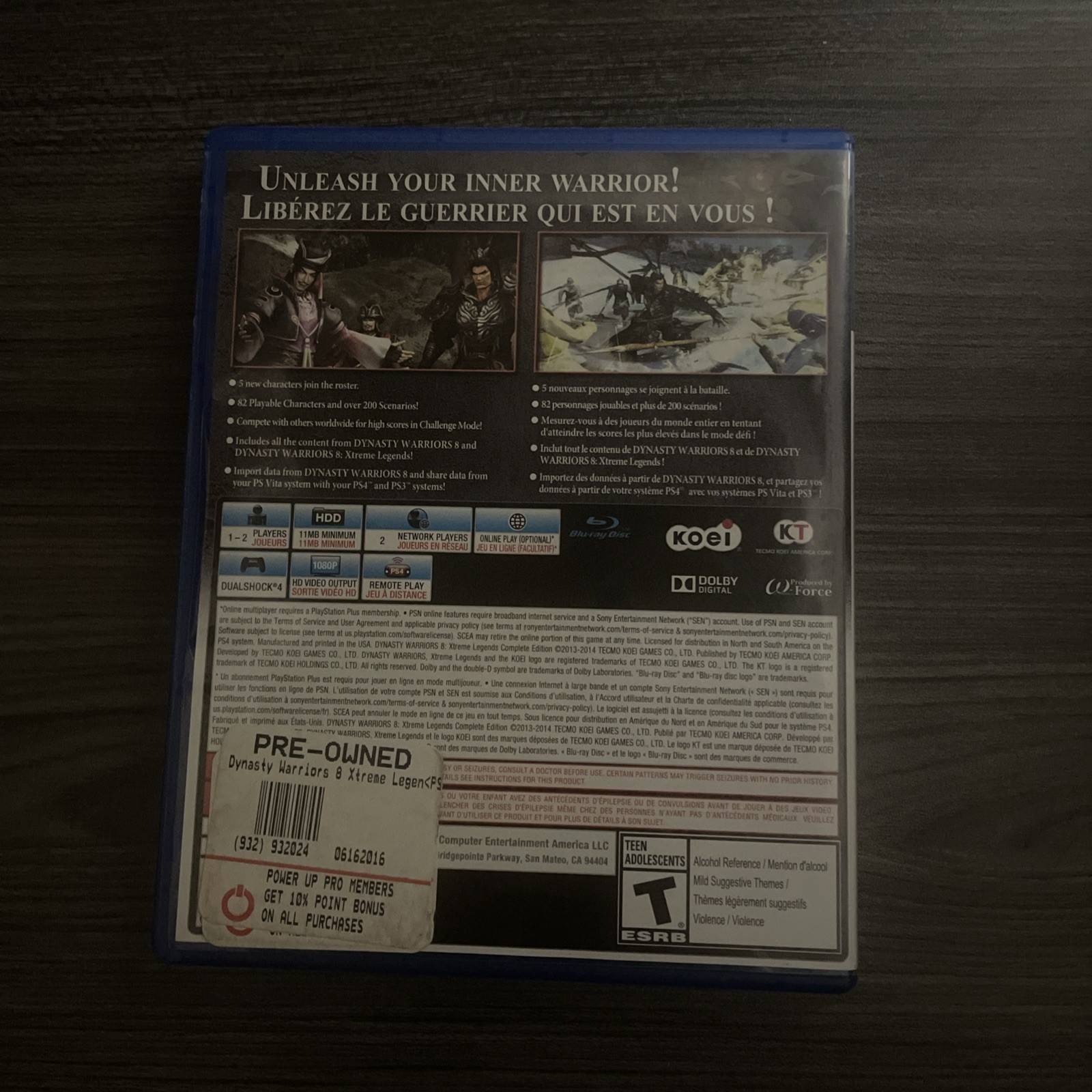 Dynasty Warriors 8: Xtreme Legends — Complete Edition Sony PlayStation 4, 2014