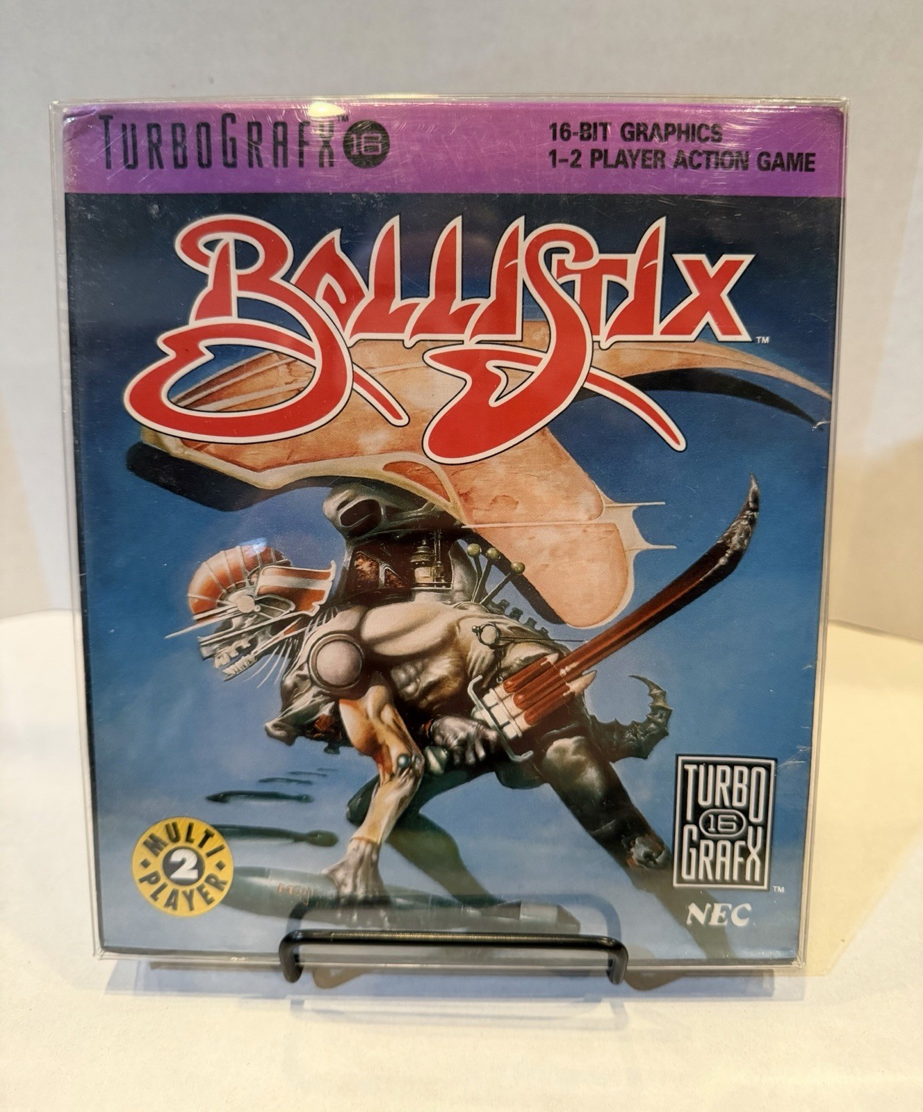 Ballistix Brand New in Box/Sealed! Turbografx 16 NEC Psygnosis DUO