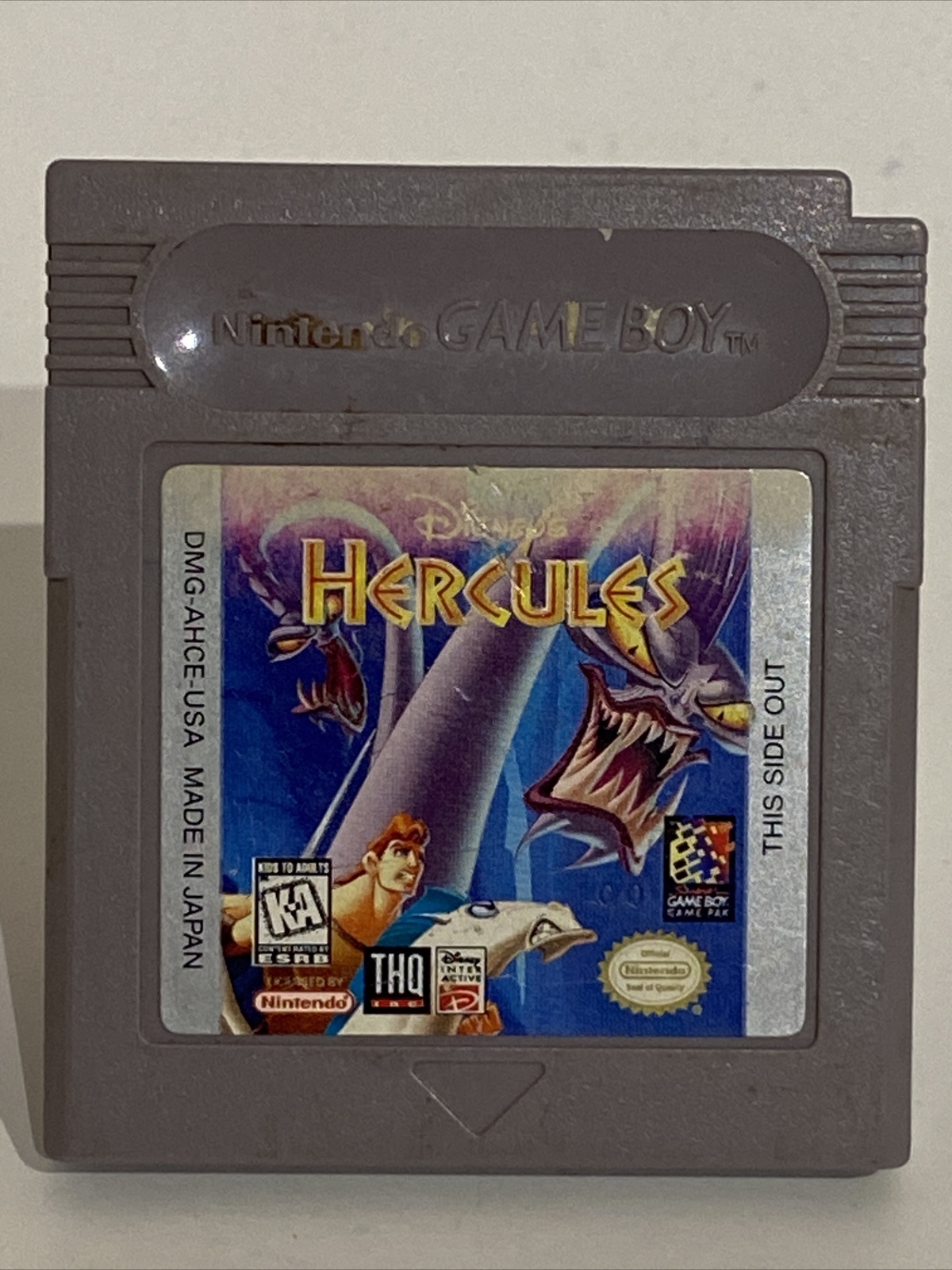 Disney’s Hercules (Nintendo Gameboy, 1994, Cart Only) Tested