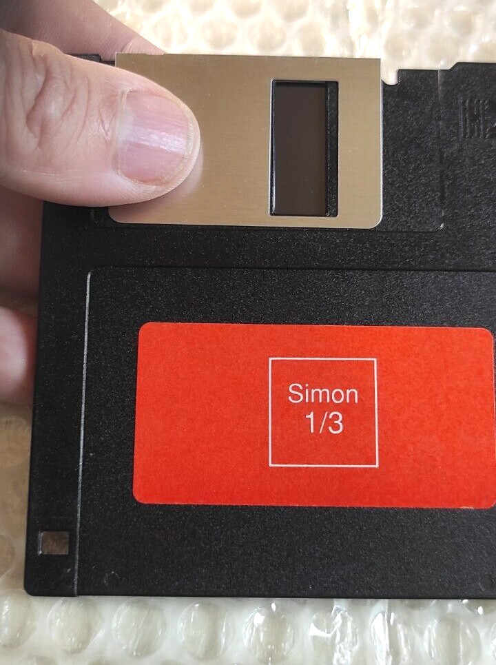 SIMON THE SORCERER Complete Box PC FLOPPY ORIGINAL LEADER Italy Retrogames PAL