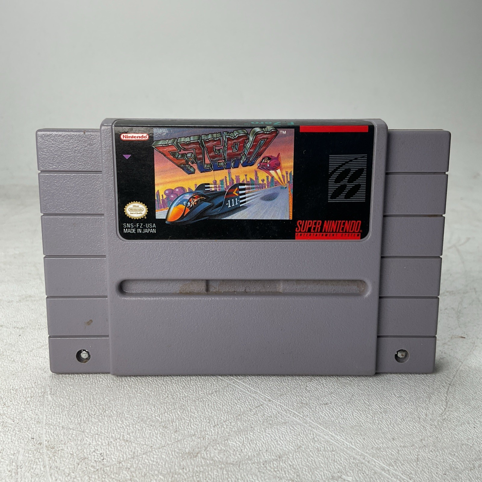 F-Zero SNES (Super Nintendo Entertainment System, 1990) Vintage