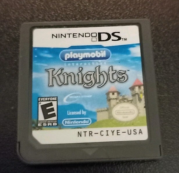 Playmobil Knights (2010) Nintendo DS Game Cart Only – Working + Good Condition