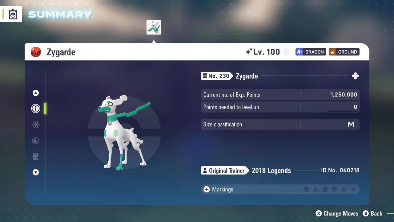Shiny Zygarde 10% Shiny Zygarde 50% Battle Ready Untouched Sword Shield ZA