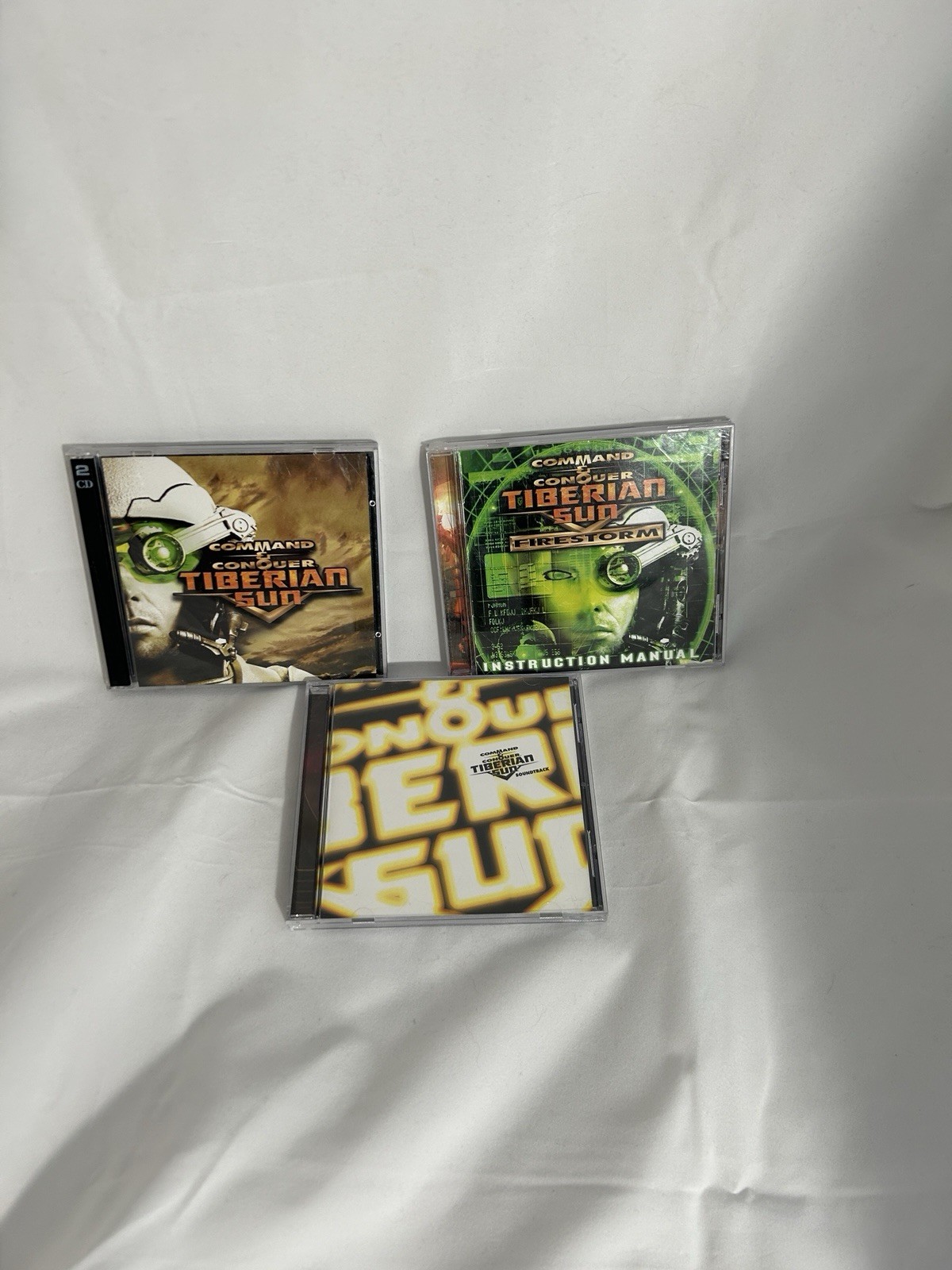 Command and Conquer Tiberian Sun multi pack including the soundtrack album cd